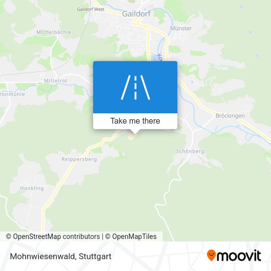 Карта Mohnwiesenwald
