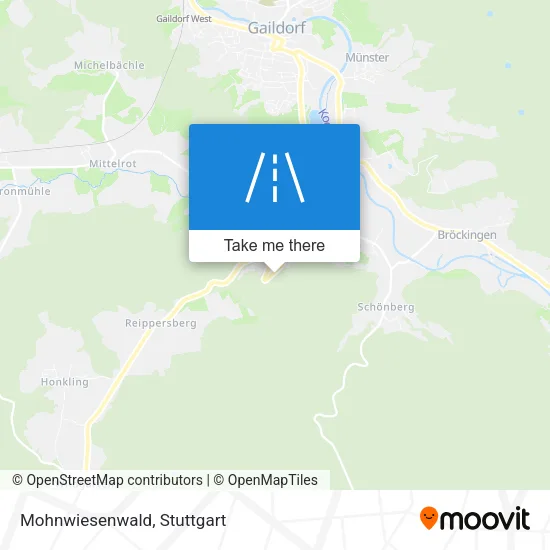 Карта Mohnwiesenwald
