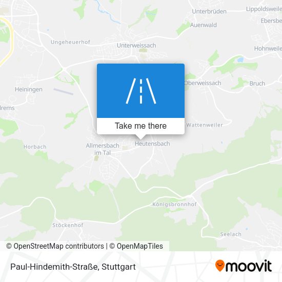 Paul-Hindemith-Straße map