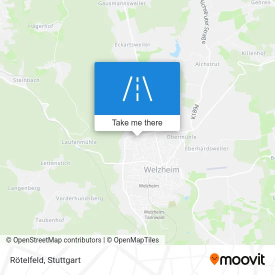 Карта Rötelfeld