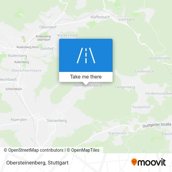 Карта Obersteinenberg