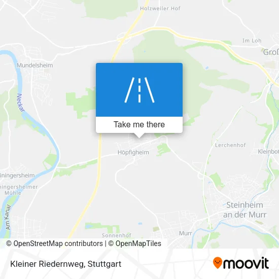 Kleiner Riedernweg map