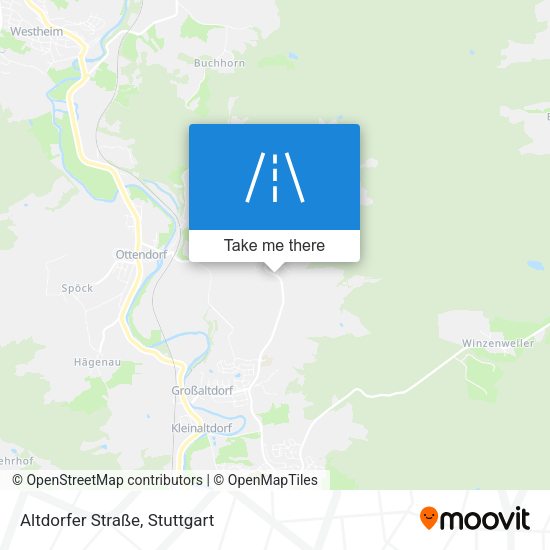 Altdorfer Straße map