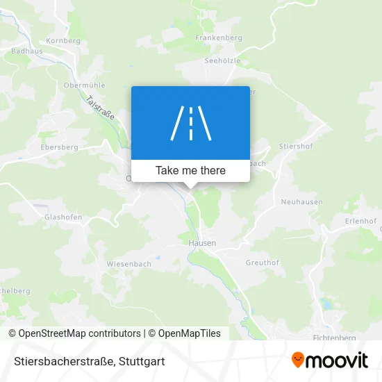Карта Stiersbacherstraße