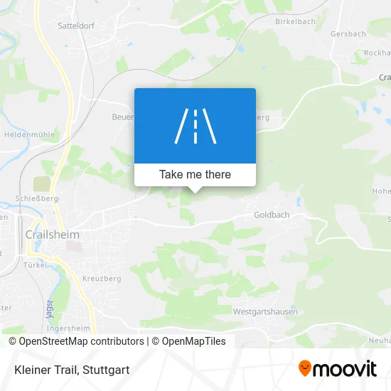 Карта Kleiner Trail