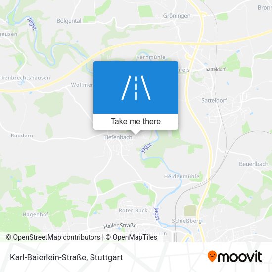 Karl-Baierlein-Straße map