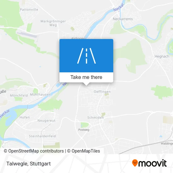 Карта Talwegle
