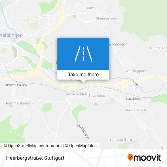 Heerbergstraße map