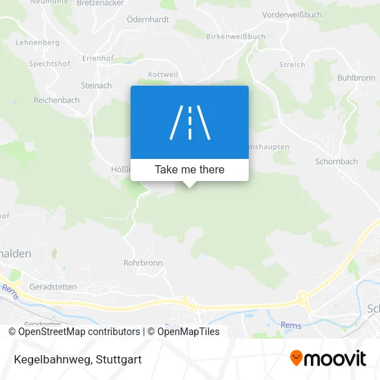 Карта Kegelbahnweg