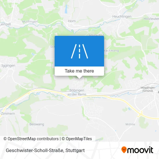 Карта Geschwister-Scholl-Straße