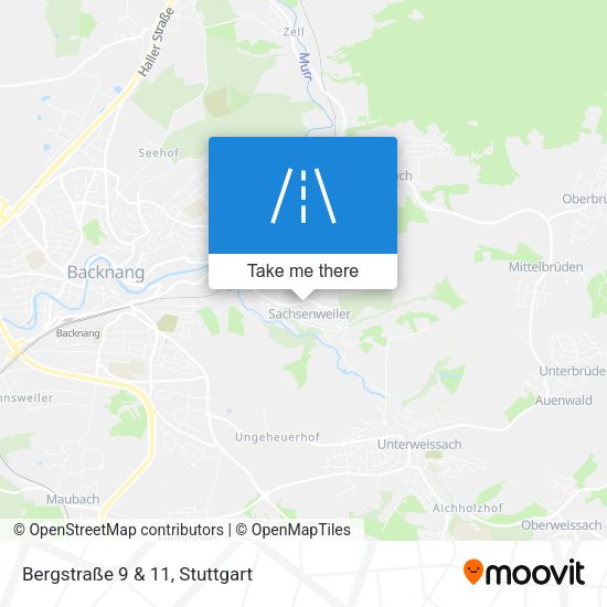 Bergstraße 9 & 11 map