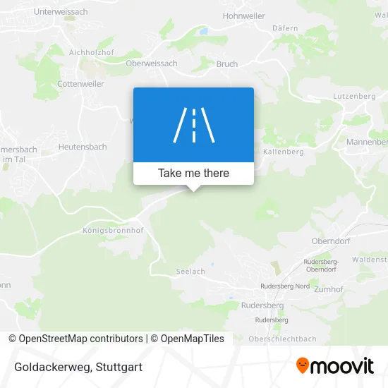 Карта Goldackerweg