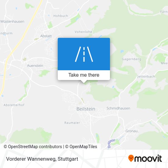 Vorderer Wannenweg map