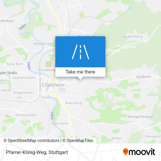 Pfarrer-König-Weg map