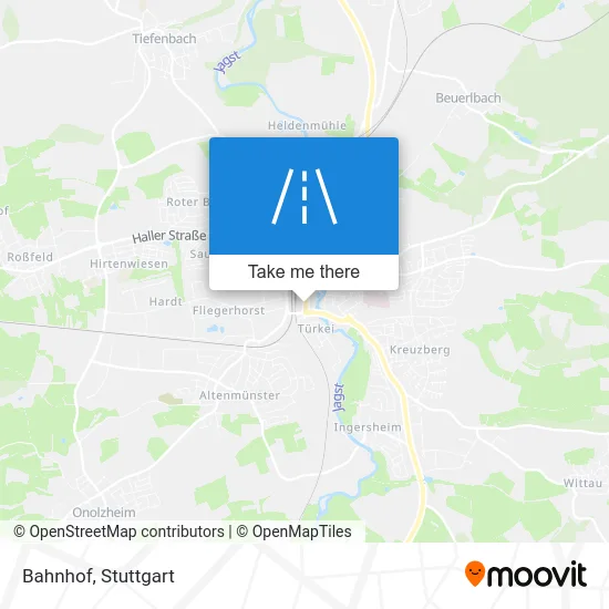 Карта Bahnhof