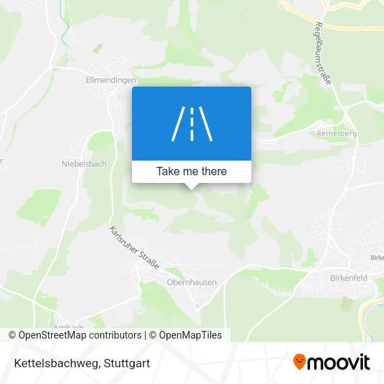 Карта Kettelsbachweg