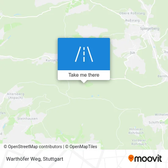 Карта Warthöfer Weg