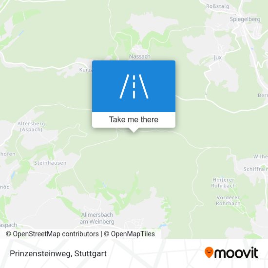 Карта Prinzensteinweg