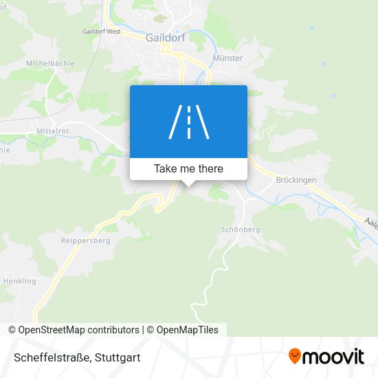 Scheffelstraße map