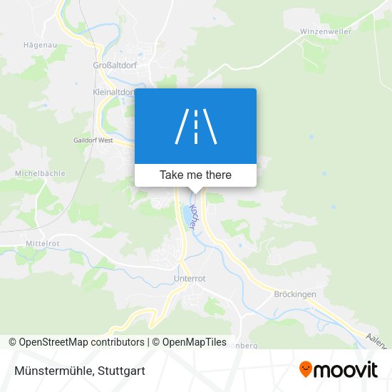 Münstermühle map