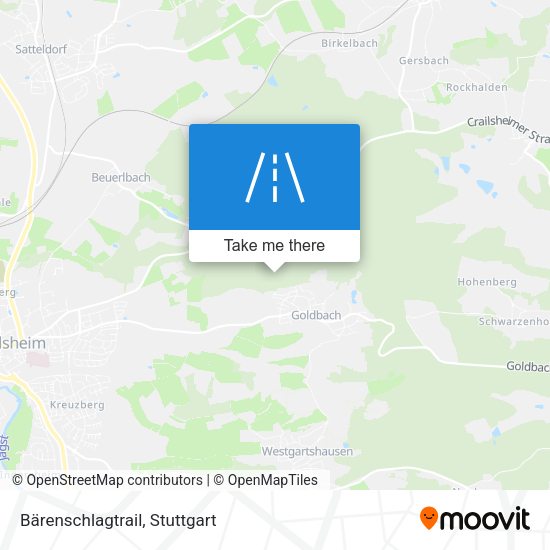Bärenschlagtrail map