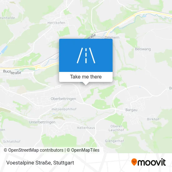 Карта Voestalpine Straße