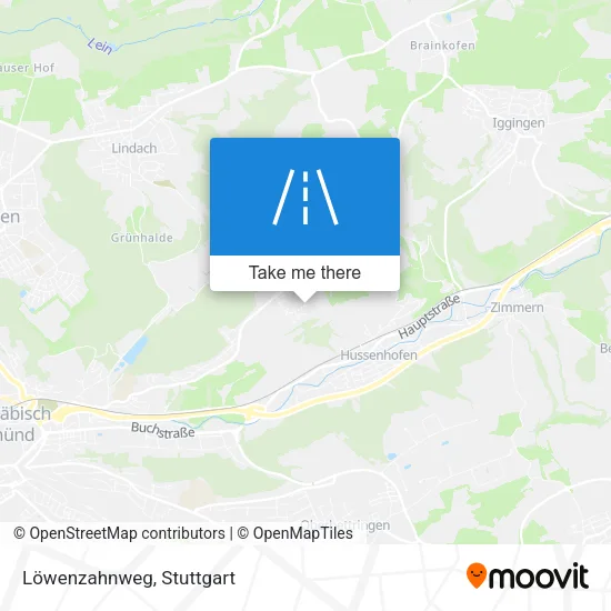 Löwenzahnweg map