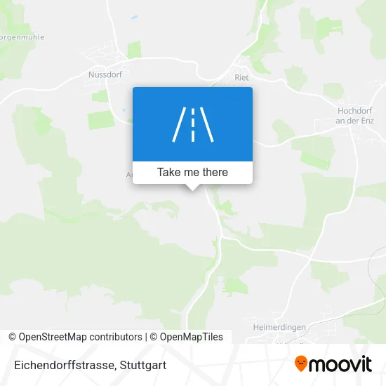 Карта Eichendorffstrasse