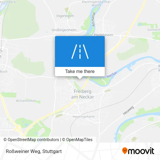Карта Roßweiner Weg