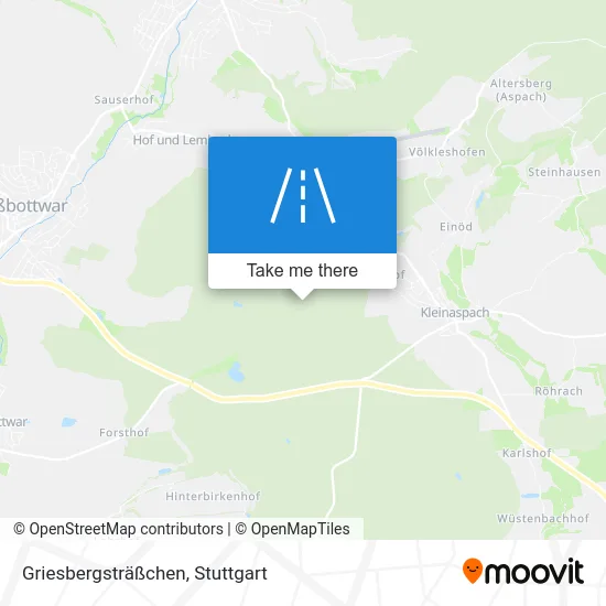 Карта Griesbergsträßchen