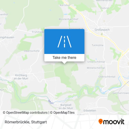 Römerbrückle map