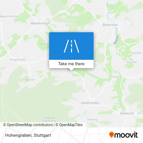Карта Hohengraben