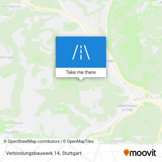 Карта Verbindungsbauwerk 14