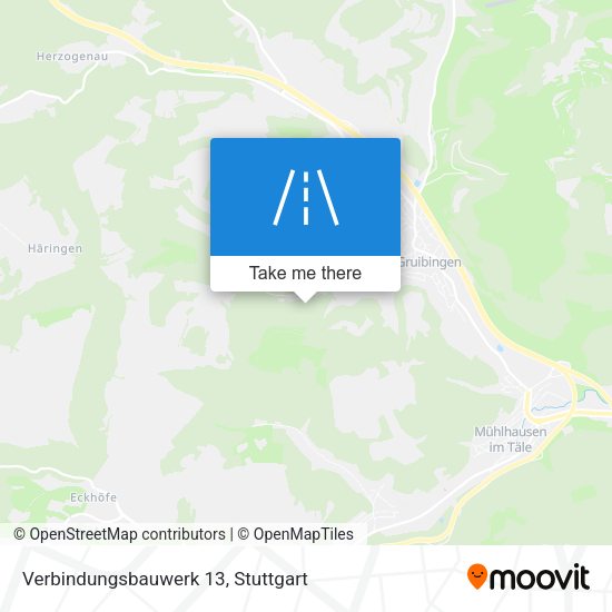 Verbindungsbauwerk 13 map