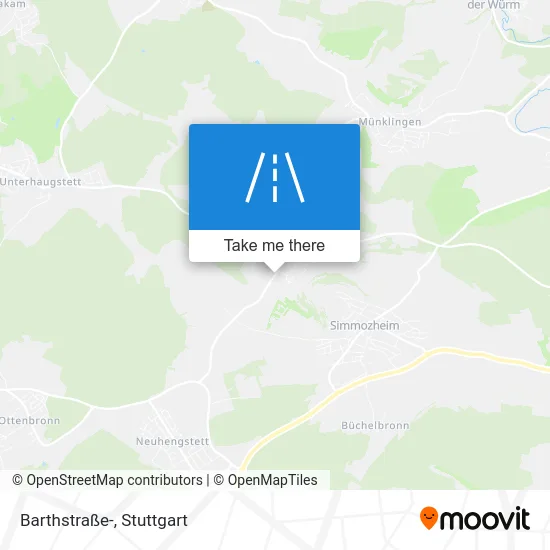 Карта Barthstraße-