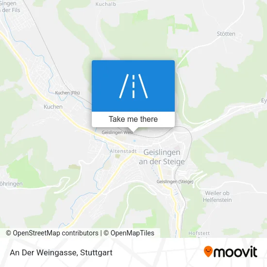 Карта An Der Weingasse