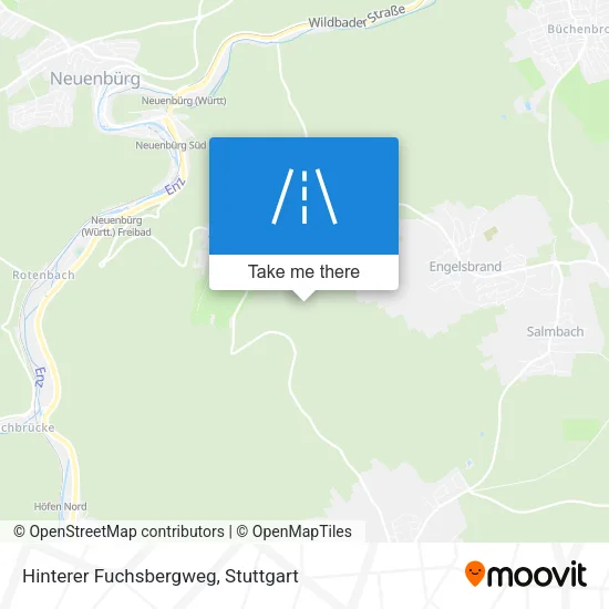 Карта Hinterer Fuchsbergweg