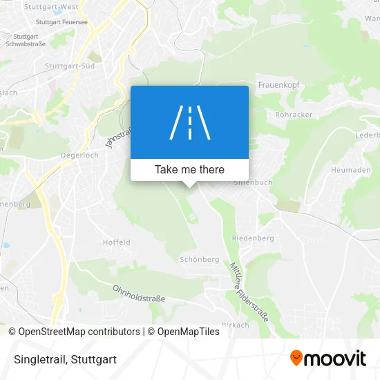 Карта Singletrail