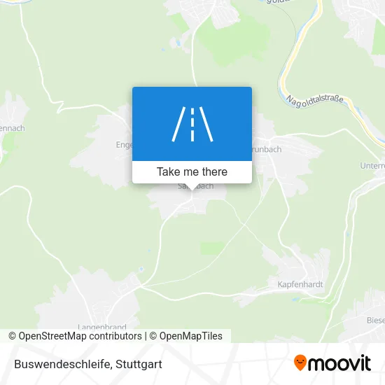 Карта Buswendeschleife