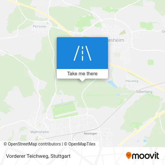 Карта Vorderer Teichweg