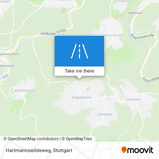 Карта Hartmannswildeweg