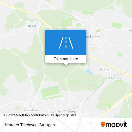 Карта Hinterer Teichweg