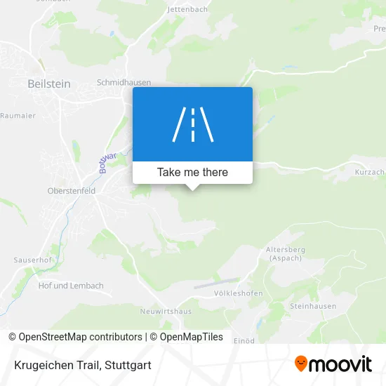 Карта Krugeichen Trail