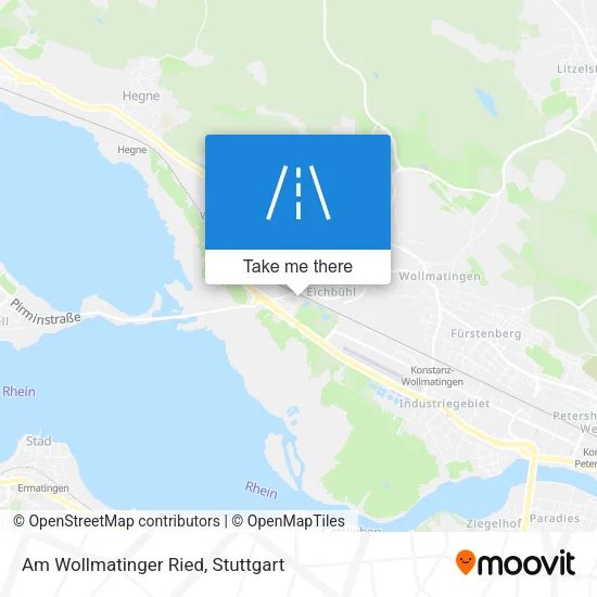 Карта Am Wollmatinger Ried