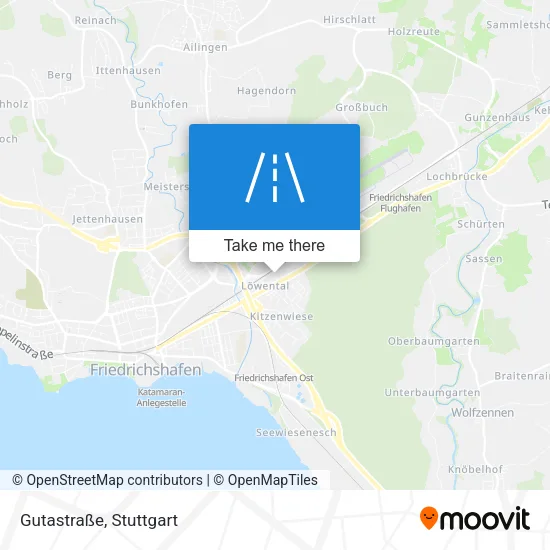 Gutastraße map