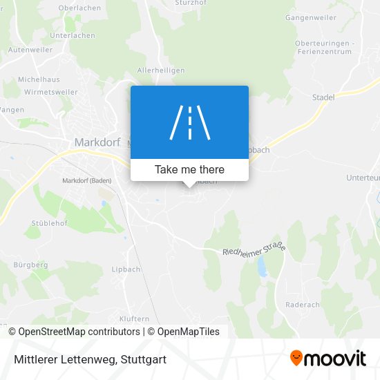 Mittlerer Lettenweg map