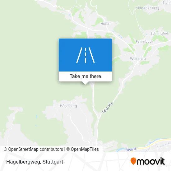 Карта Hägelbergweg