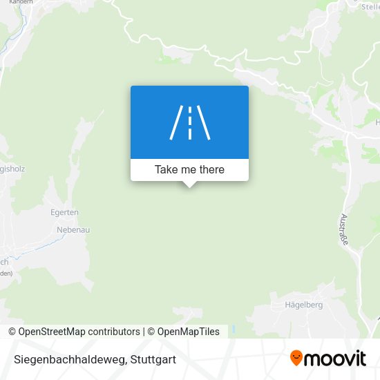 Siegenbachhaldeweg map
