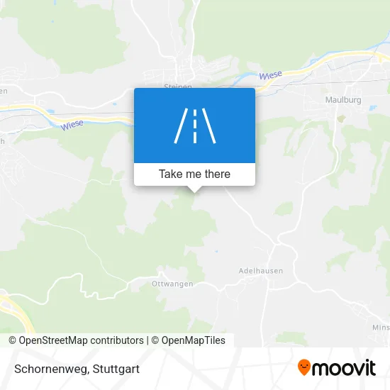 Карта Schornenweg