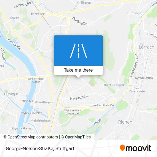 Карта George-Nelson-Straße